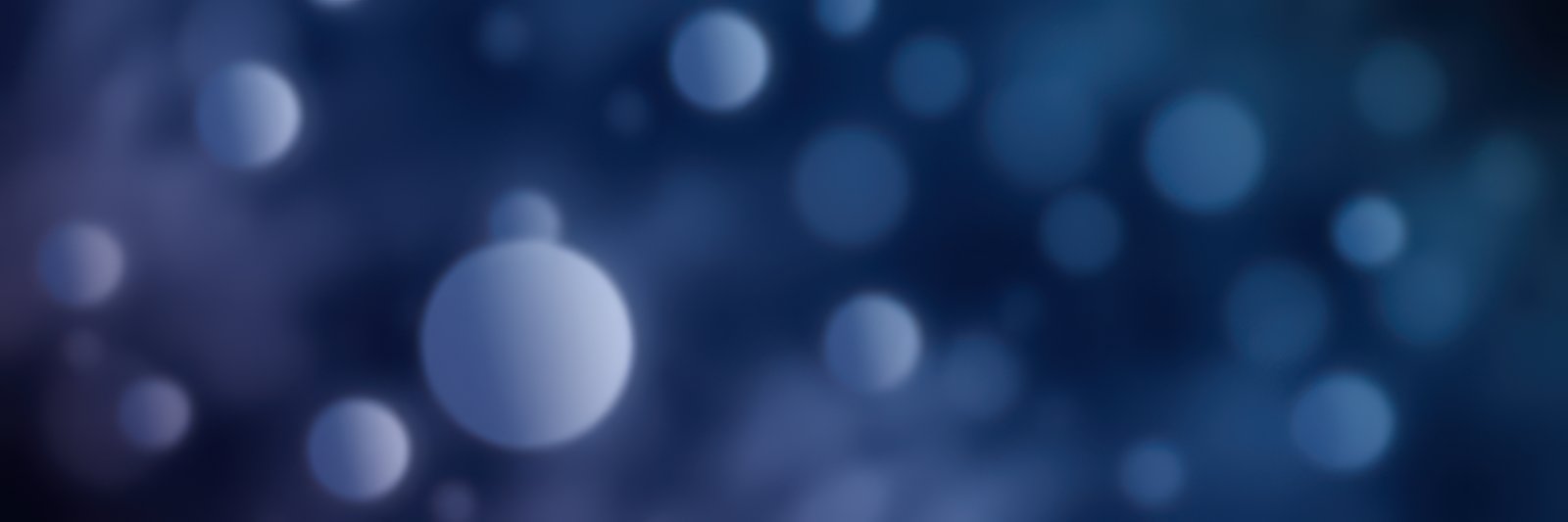 Soft bokeh effect creates an ethereal atmosphere with blue tones and blurred circles